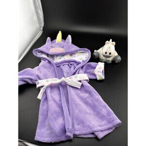 Walmart My Sweet Love Unicorn Purple Robe & Unicorn Doll Clothes 14”  - READ